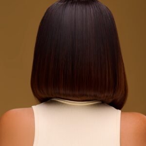 10-Inch Baby Thin 2 Brown Tip(Bone Straight)